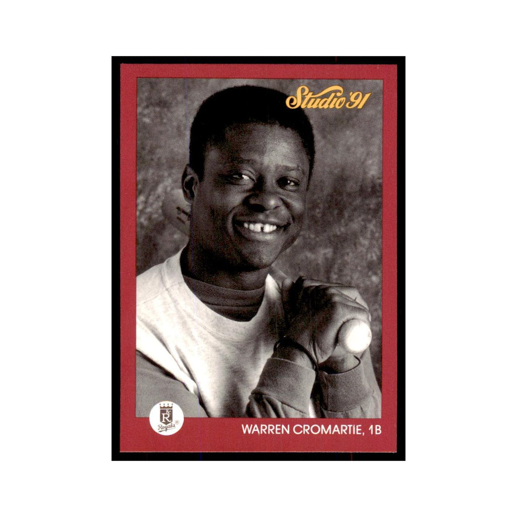 Warren Cromartie 1991 Studio #64 Baseball Cards Baseball Card NM