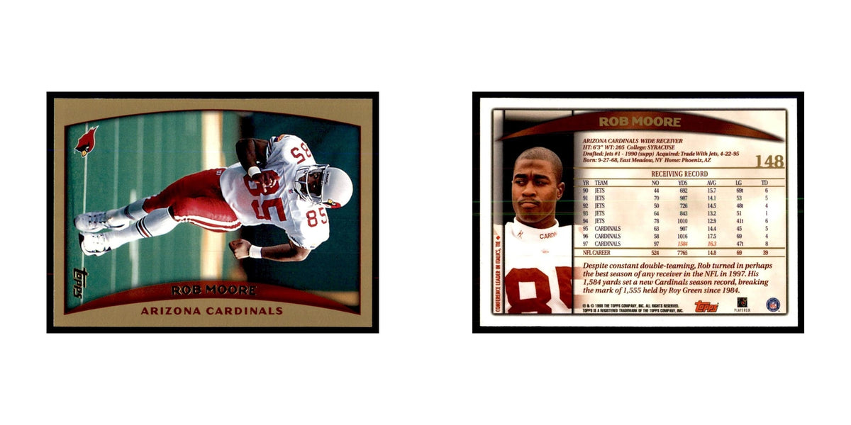 Rob Moore 1998 Topps #148 Football Cards Football Card NM
