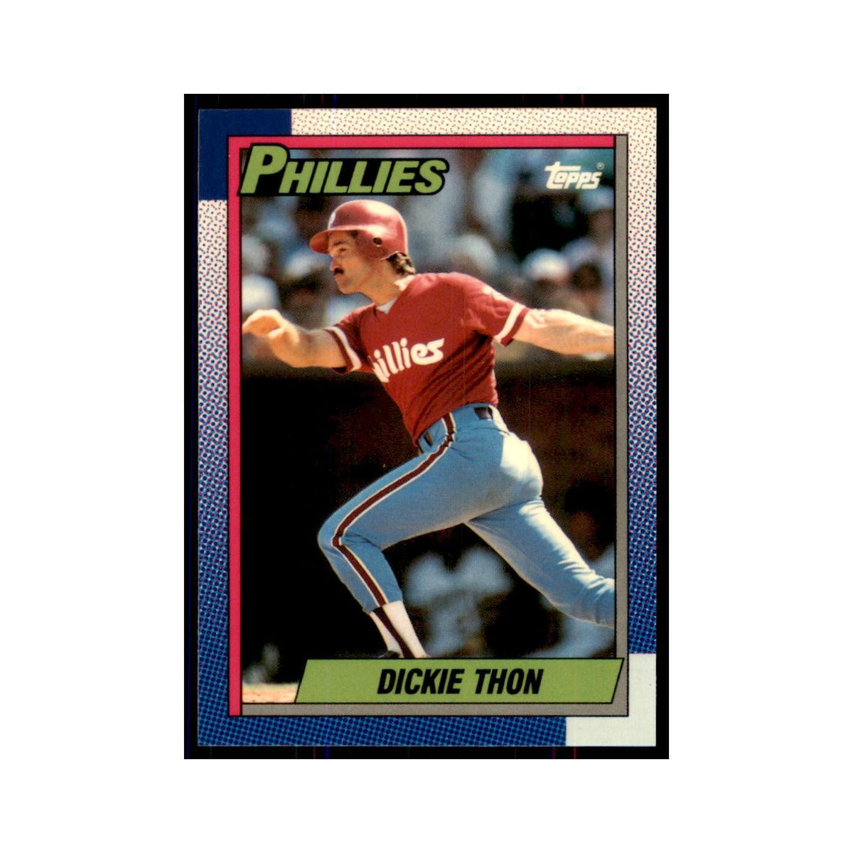 Dickie Thon 1990 Topps Tiffany #269 Philadelphia Phillies Baseball Card NM