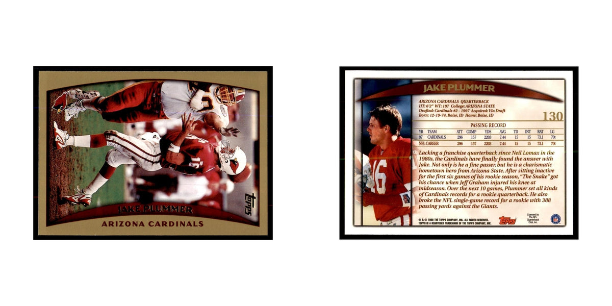 Jake Plummer 1998 Topps #130 Football Cards Football Card NM