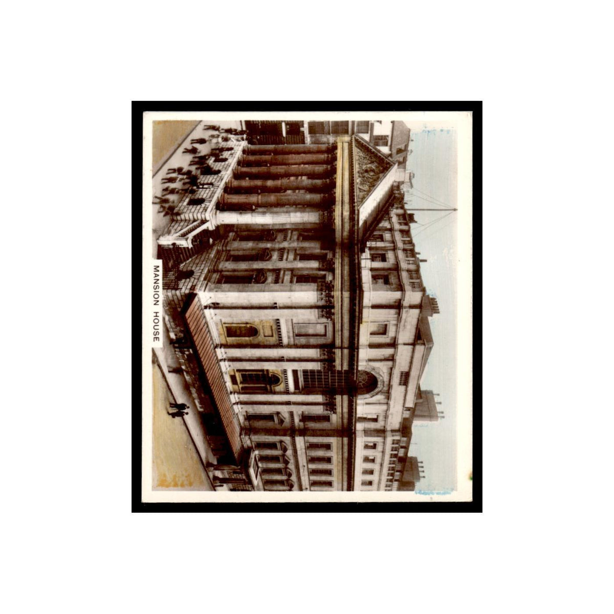 Mansion House 1938 Sunripe Spinet Oval Cigarettes Views of Interest #12 Poor