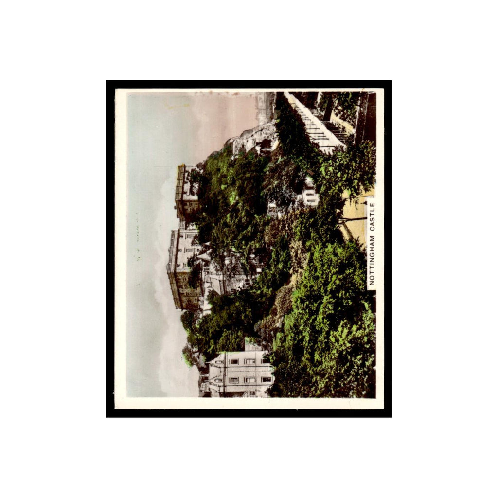 Nottingham Castle 1938 Sunripe Spinet Oval Cigarettes Views of Interest #83 Poor