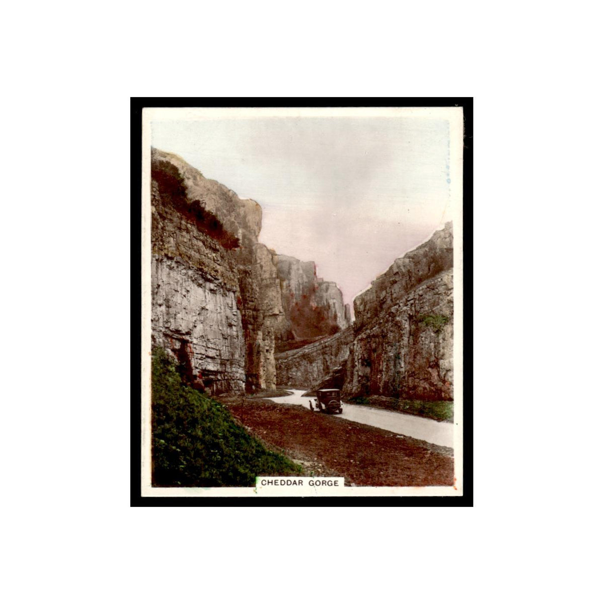Cheddar Gorge 1938 Sunripe Spinet Oval Cigarettes Views of Interest #7 Poor