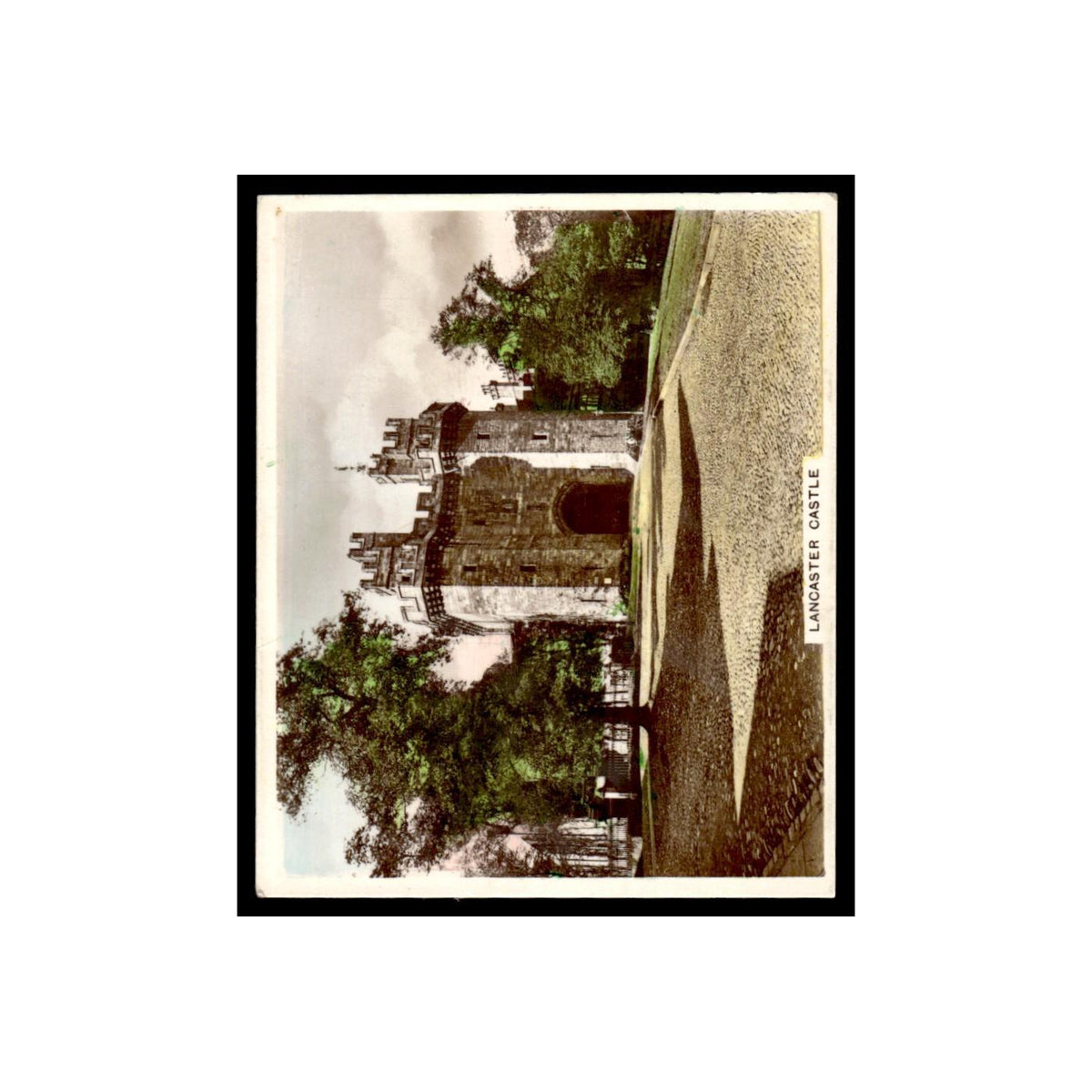 Lancaster Castle 1938 Sunripe Spinet Oval Cigarettes Views of Interest #62 Poor