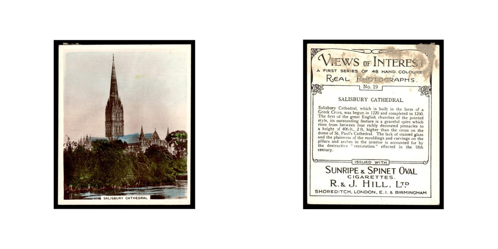 Salisbury Cathedral 1938 #19 Poor