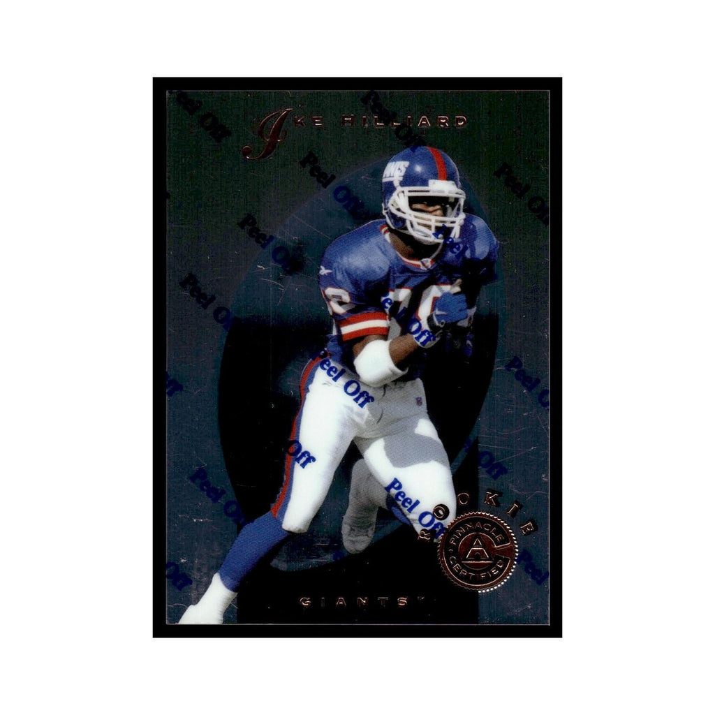 Ike Hilliard 1997 Pinnacle Certified with Coating #131 New York Giants NM