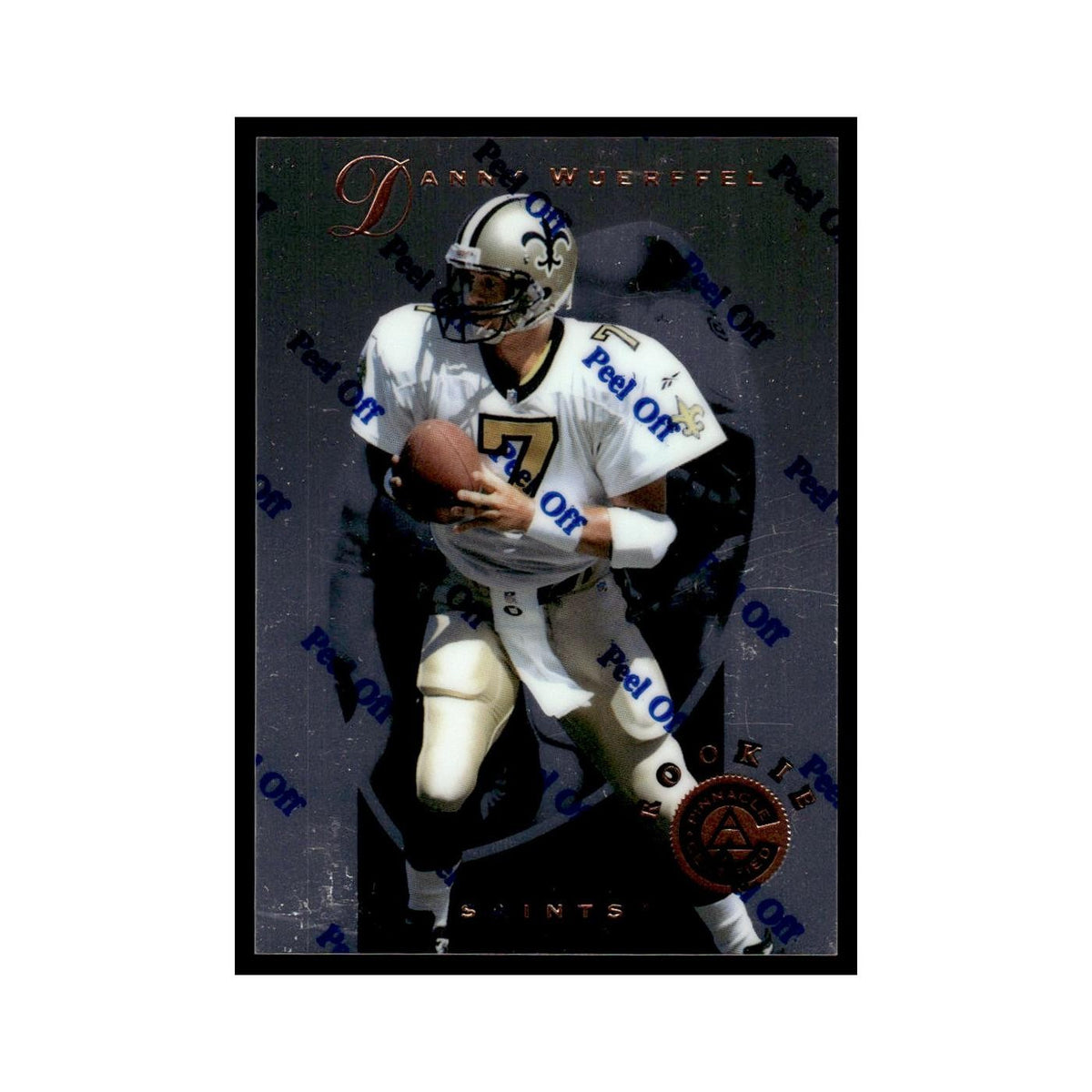 Danny Wuerffel 1997 Pinnacle Certified with Coating #150 New Orleans Saints NM