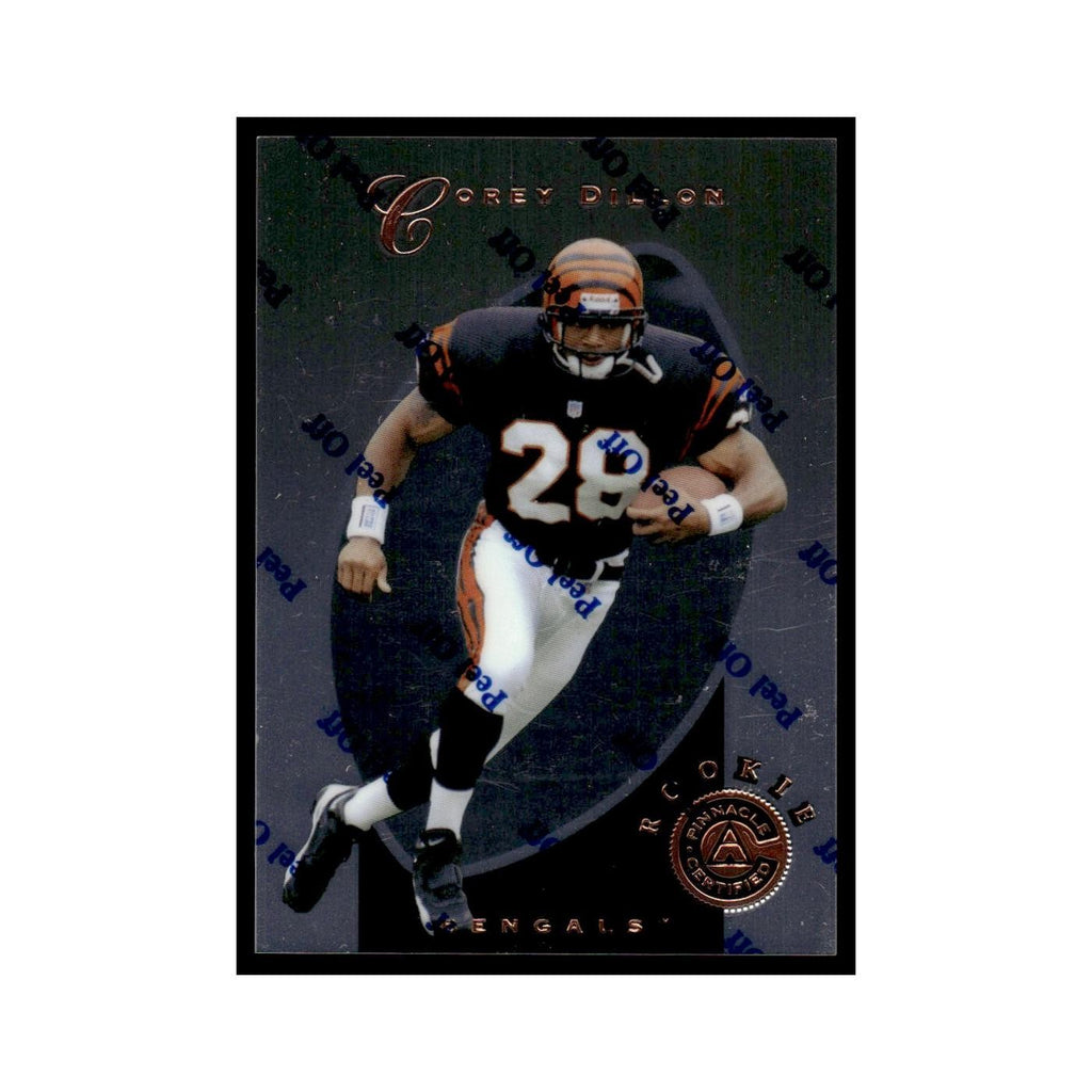 Corey Dillon 1997 Pinnacle Certified with Coating #145 Cincinnati Bengals NM