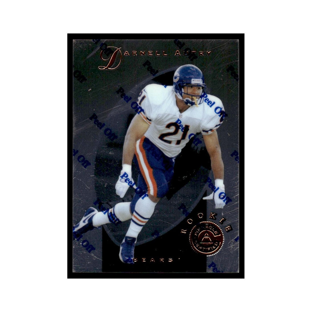 Darnell Autry 1997 Pinnacle Certified with Coating #140 Chicago Bears NM