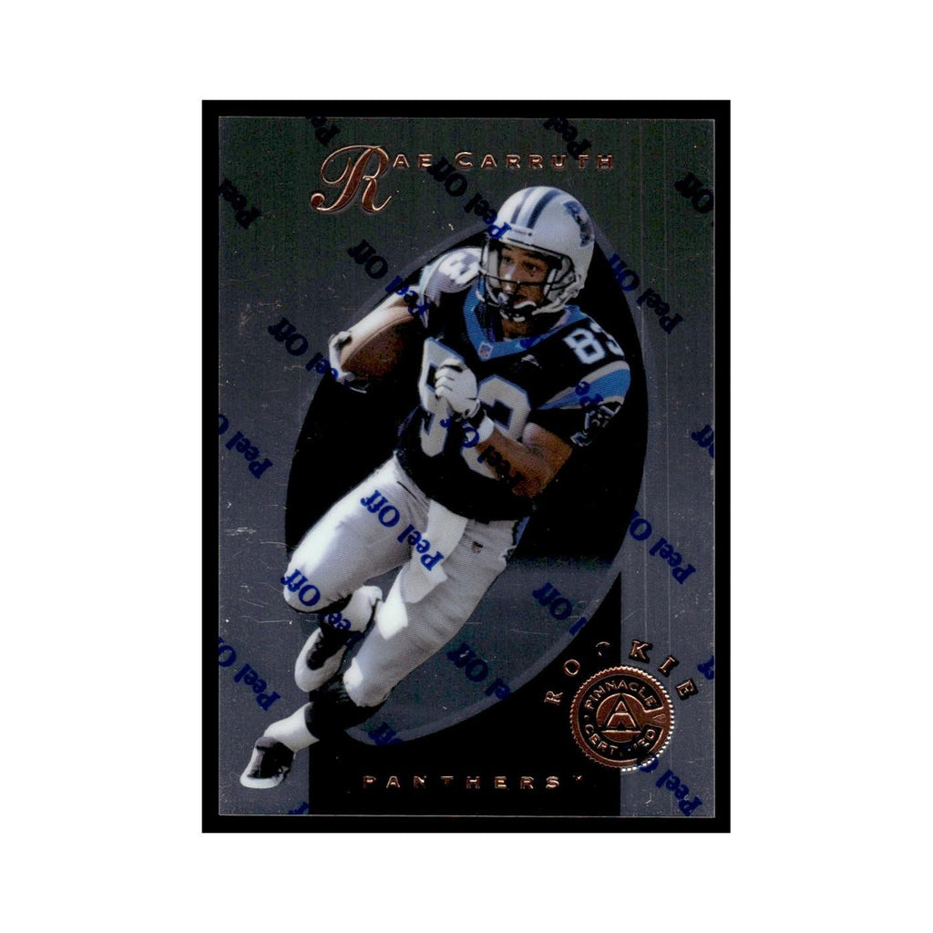Rae Carruth 1997 Pinnacle Certified with Coating #142 Carolina Panthers NM