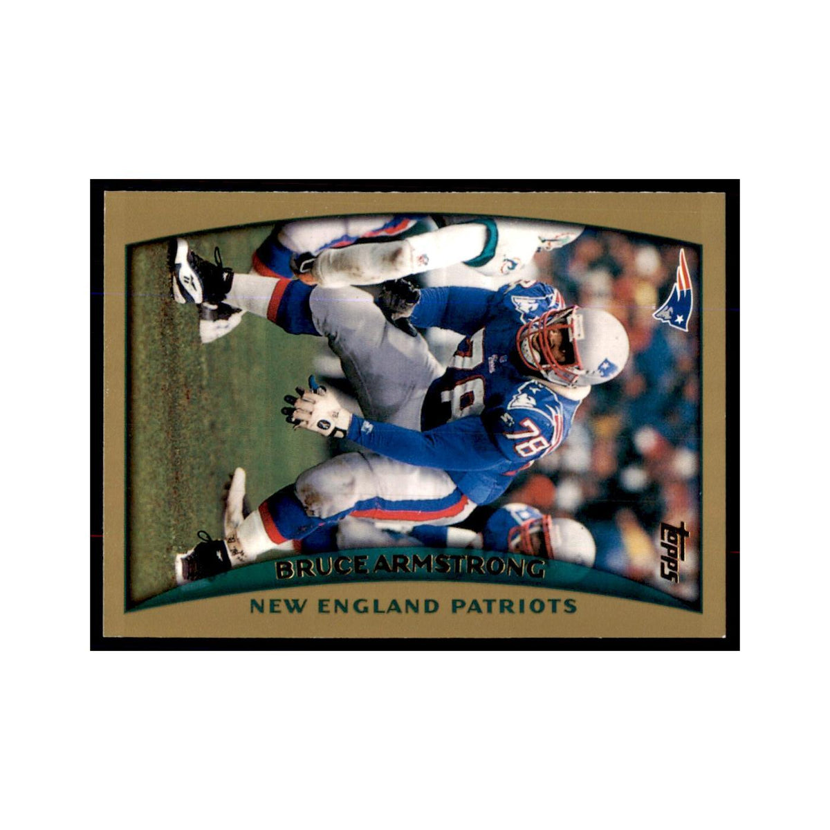Bruce Armstrong 1998 Topps #4 Football Cards Football Card NM