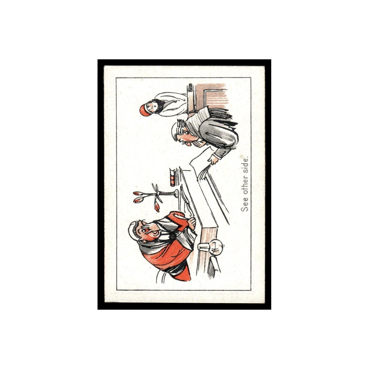 Saronicks 1929 Sarony Cigarettes #5 Card VG