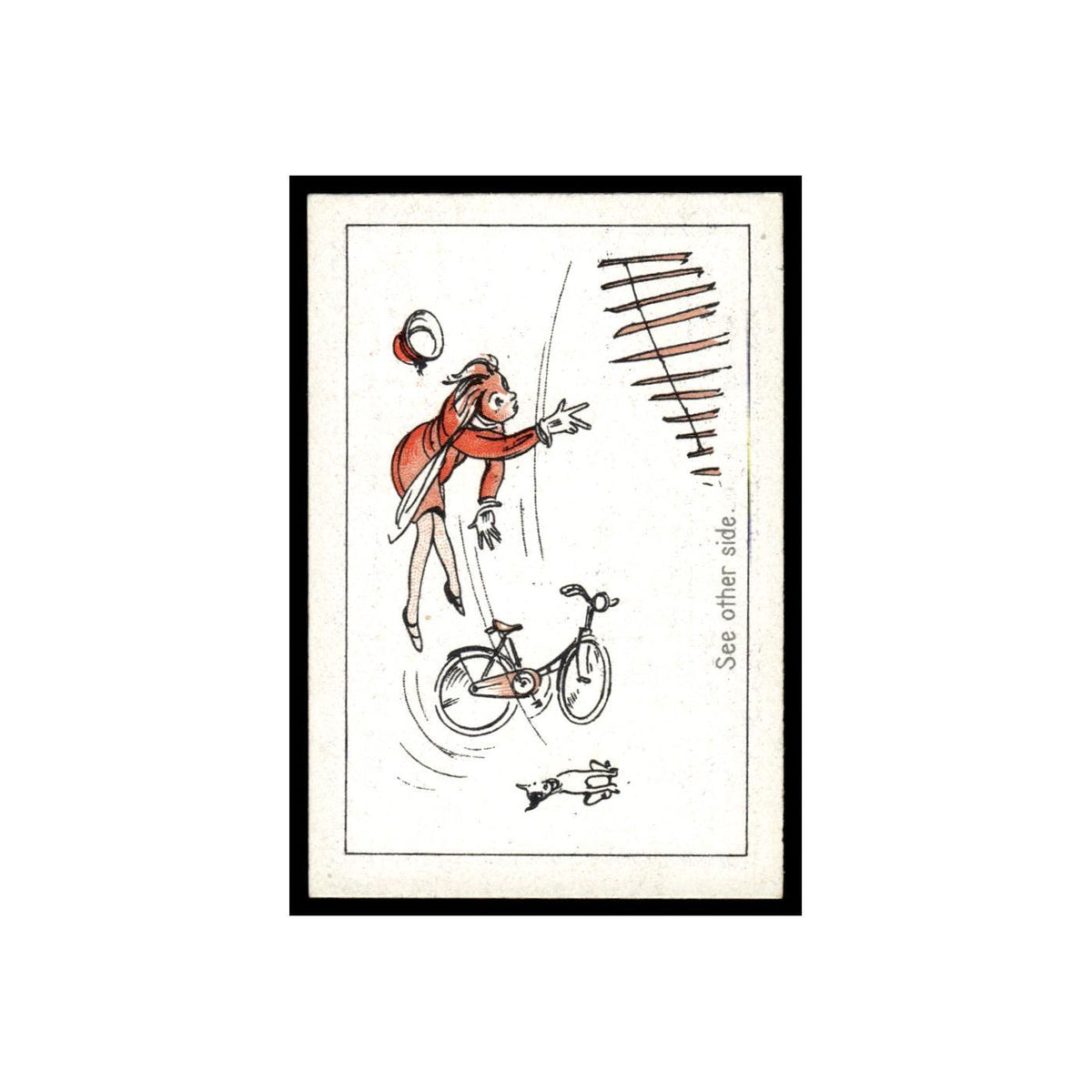 Saronicks 1929 Sarony Cigarettes #7 Card VG