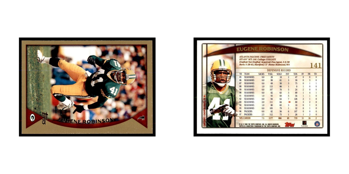 Eugene Robinson 1998 Topps #141 Football Cards Football Card NM