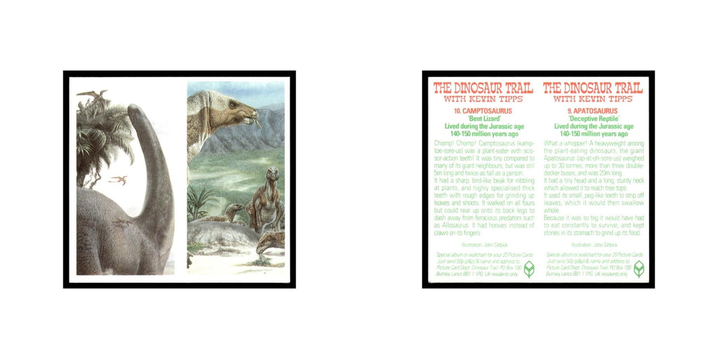 Apatosaurus Camptosaurus 1993 #9/10 NM