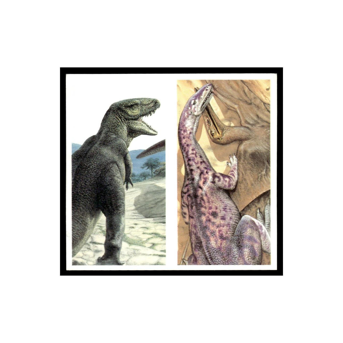 Megalosaurus Compsognathus 1993 #5/6 NM