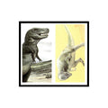 Tyrannosaurus Rex Pachycephalosaurus 1993 #17/18 NM