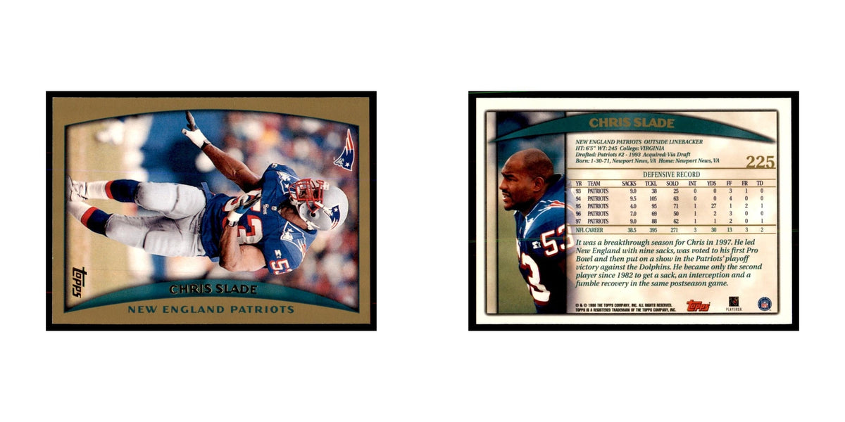 Chris Slade 1998 Topps #225 Football Cards Football Card NM