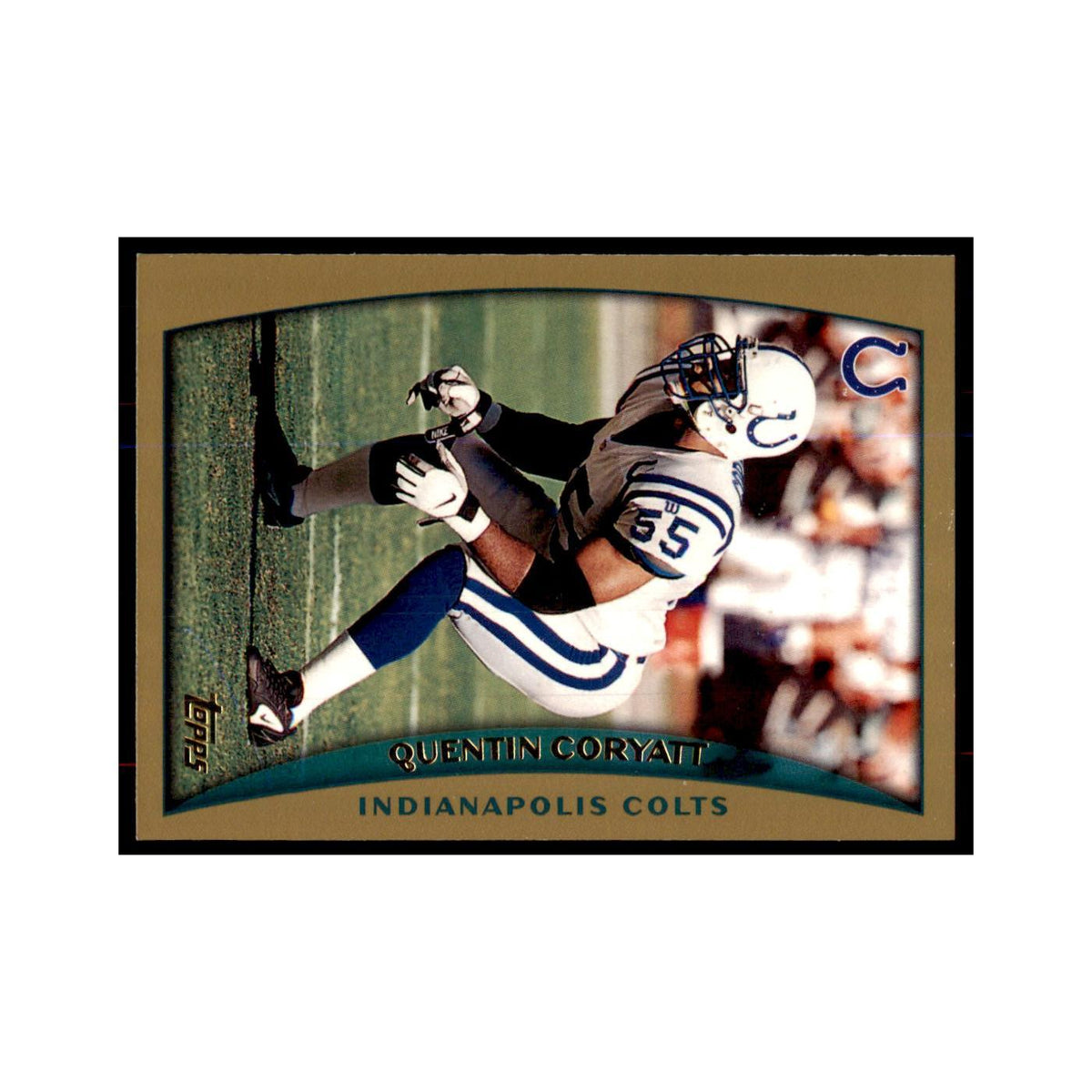 Quentin Coryatt 1998 Topps #18 Football Cards Football Card NM