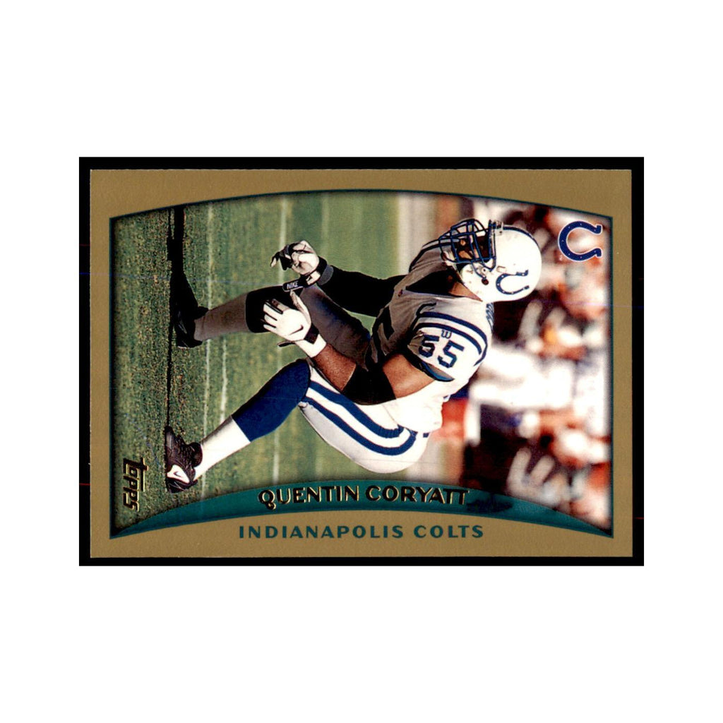 Quentin Coryatt 1998 Topps #18 Football Cards Football Card NM