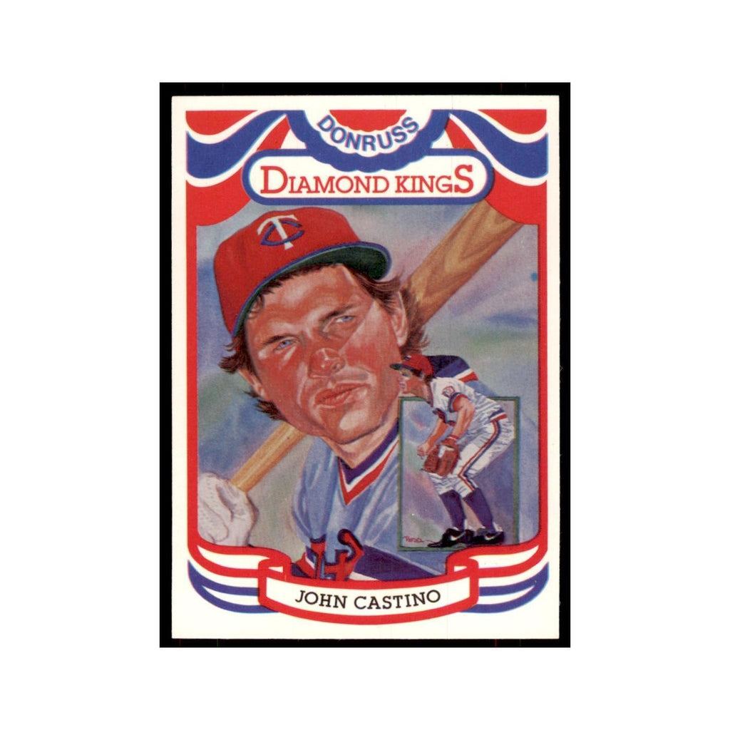 John Castino 1984 Donruss #4 Minnesota Twins Baseball Card NM