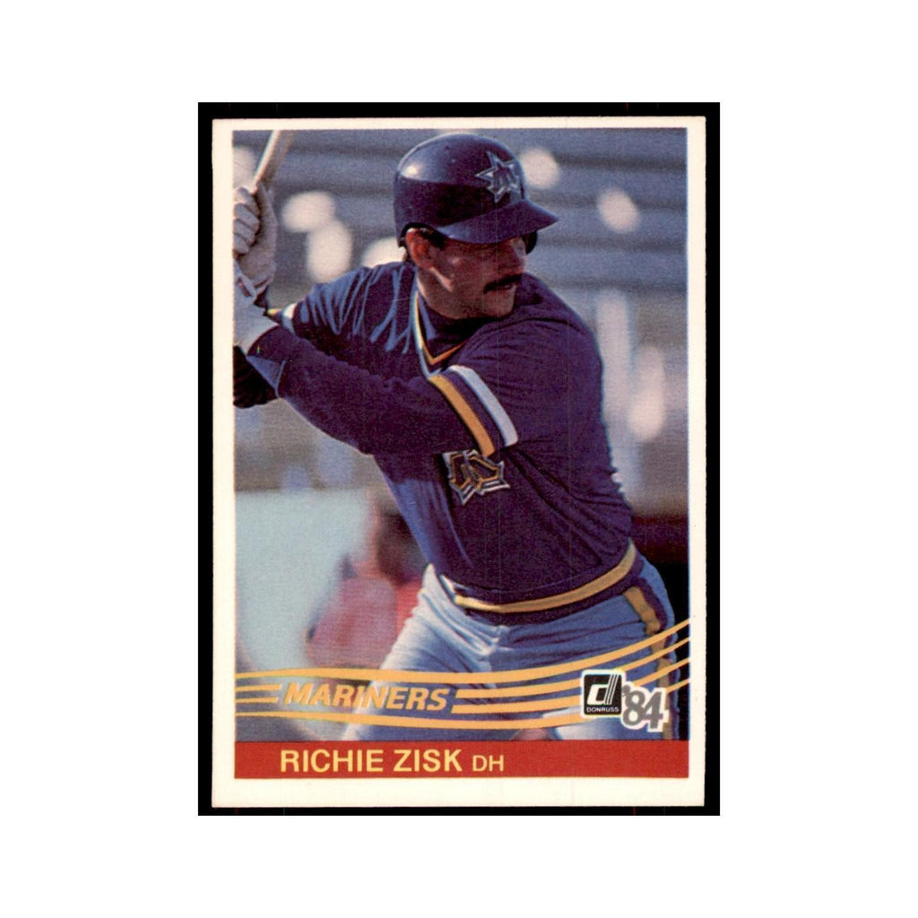 Richie Zisk 1984 Donruss #69 Seattle Mariners Baseball Card NM