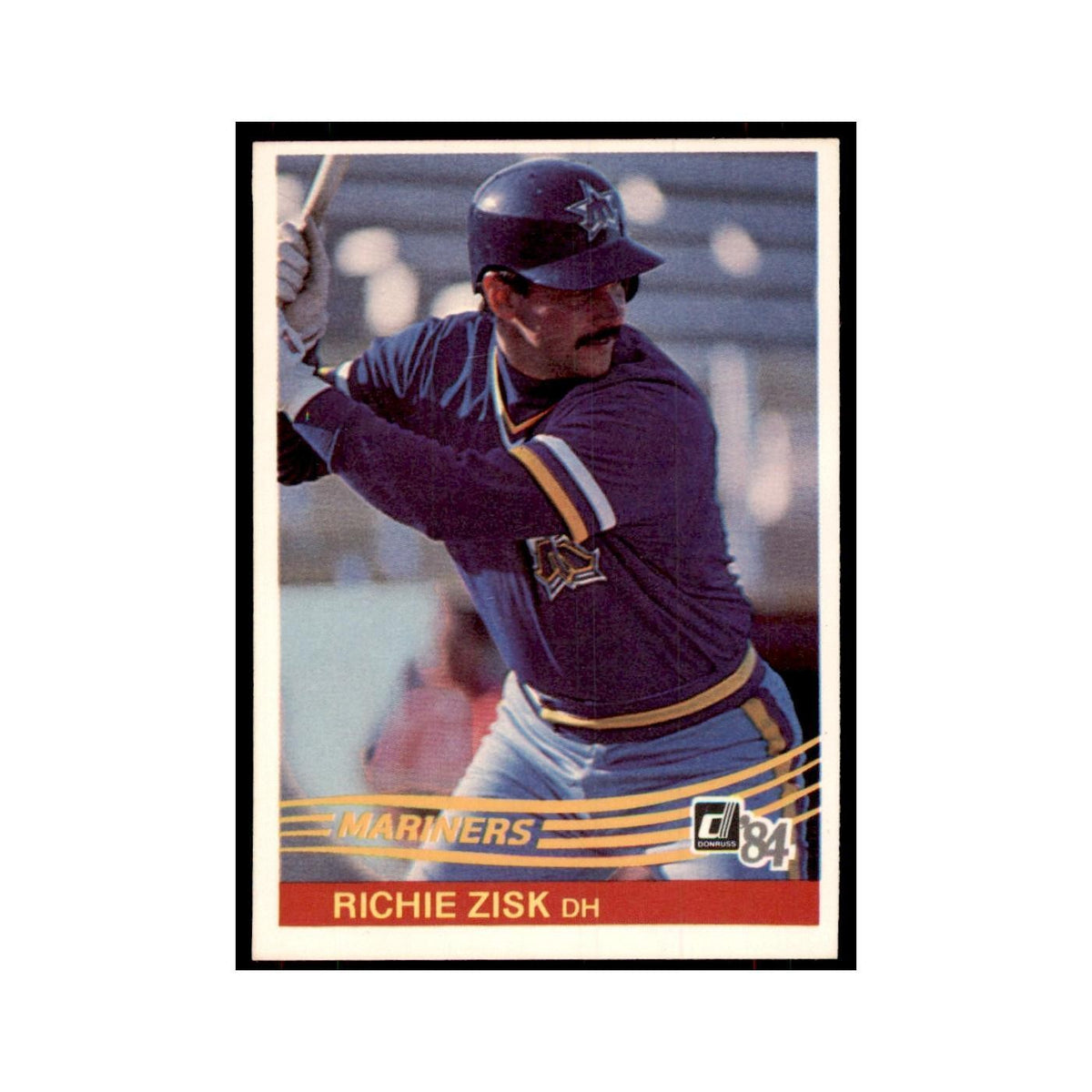 Richie Zisk 1984 Donruss #69 Seattle Mariners Baseball Card NM