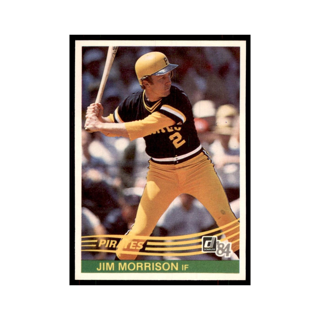 Jim Morrison 1984 Donruss #322 Pittsburgh Pirates Baseball Card NM