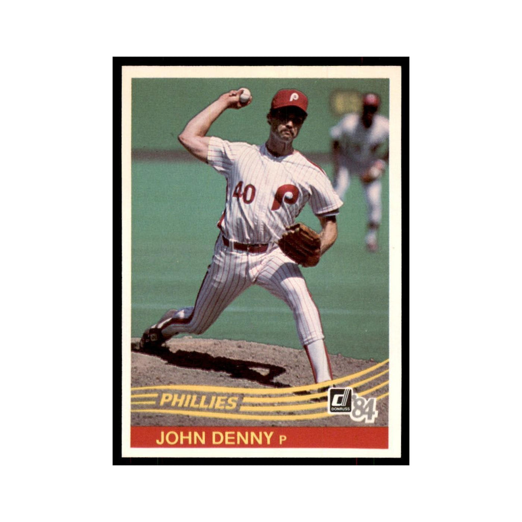 John Denny 1984 Donruss #407 Philadelphia Phillies Baseball Card NM