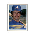Biff Pocoroba 1984 Donruss #77 Atlanta Braves Baseball Card NM