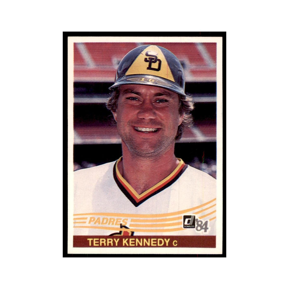 Terry Kennedy 1984 Donruss #112 San Diego Padres Baseball Card NM