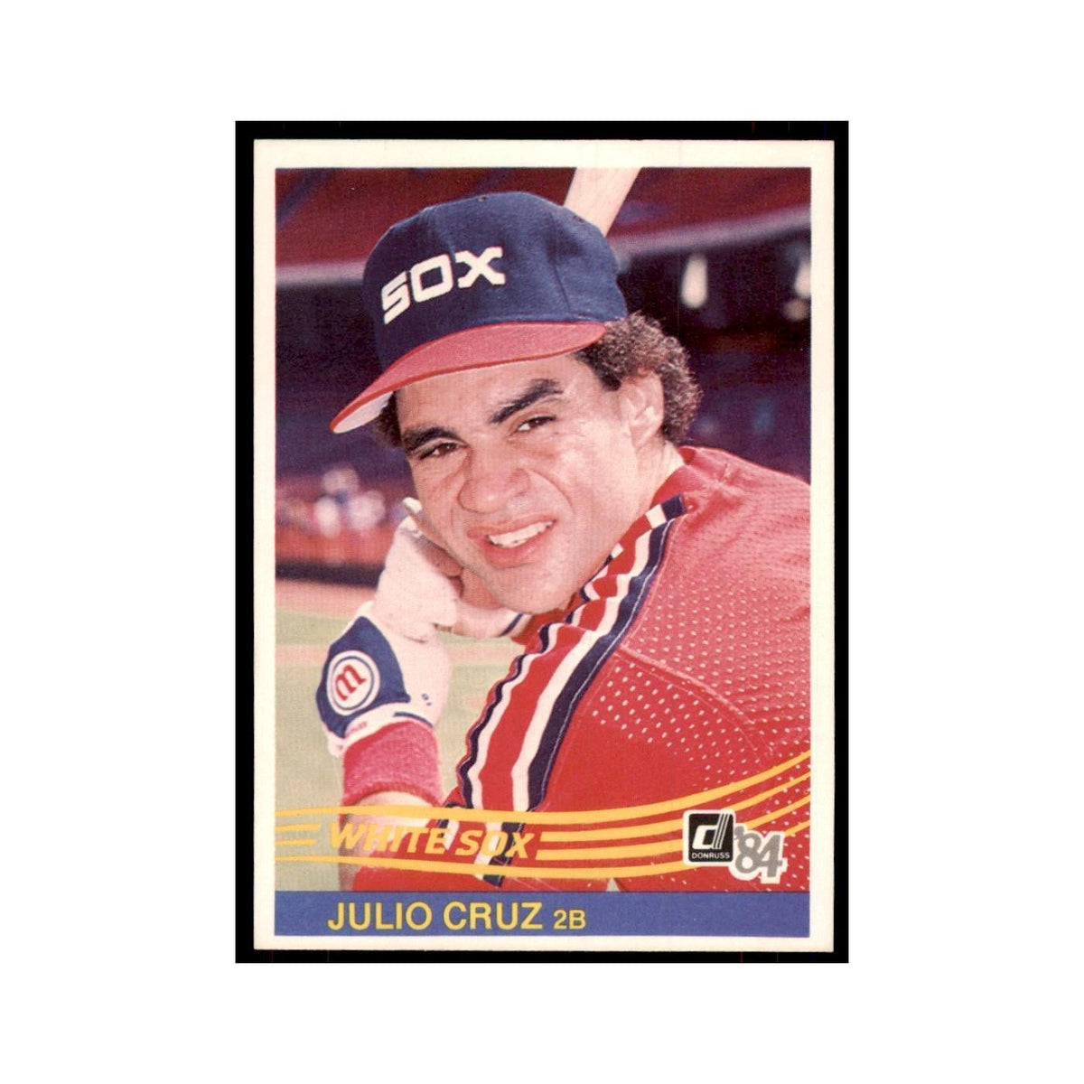 Julio Cruz 1984 Donruss #379 Chicago White Sox Baseball Card NM
