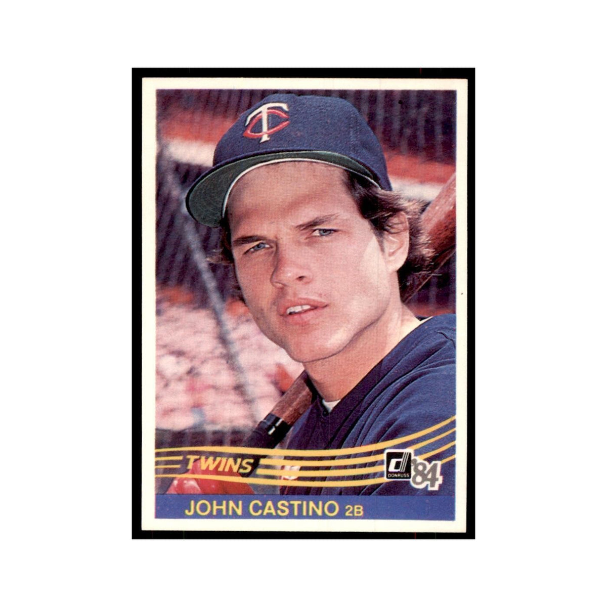 John Castino 1984 Donruss #120 Minnesota Twins Baseball Card NM