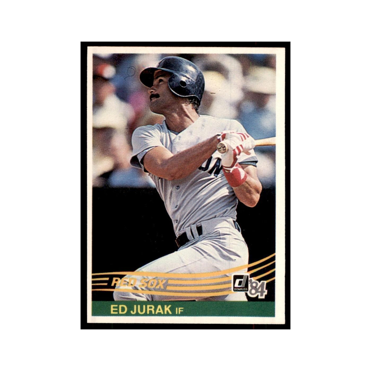 Ed Jurak 1984 Donruss #127 Boston Red Sox Baseball Card NM