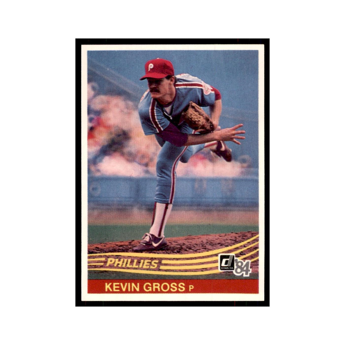 Kevin Gross Rookie 1984 Donruss #381 Philadelphia Phillies Baseball Card NM