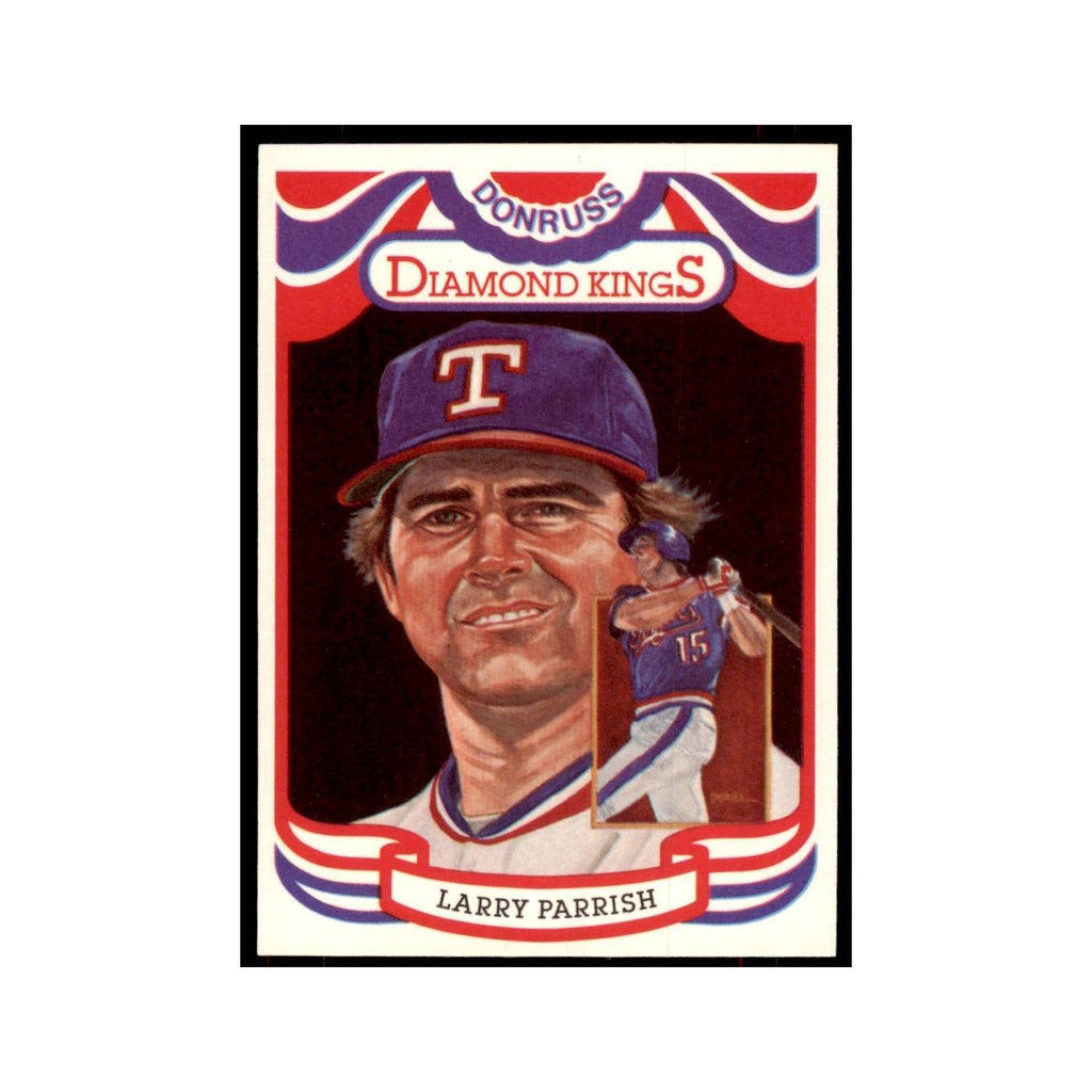 Larry Parrish 1984 Donruss #21 Texas Rangers