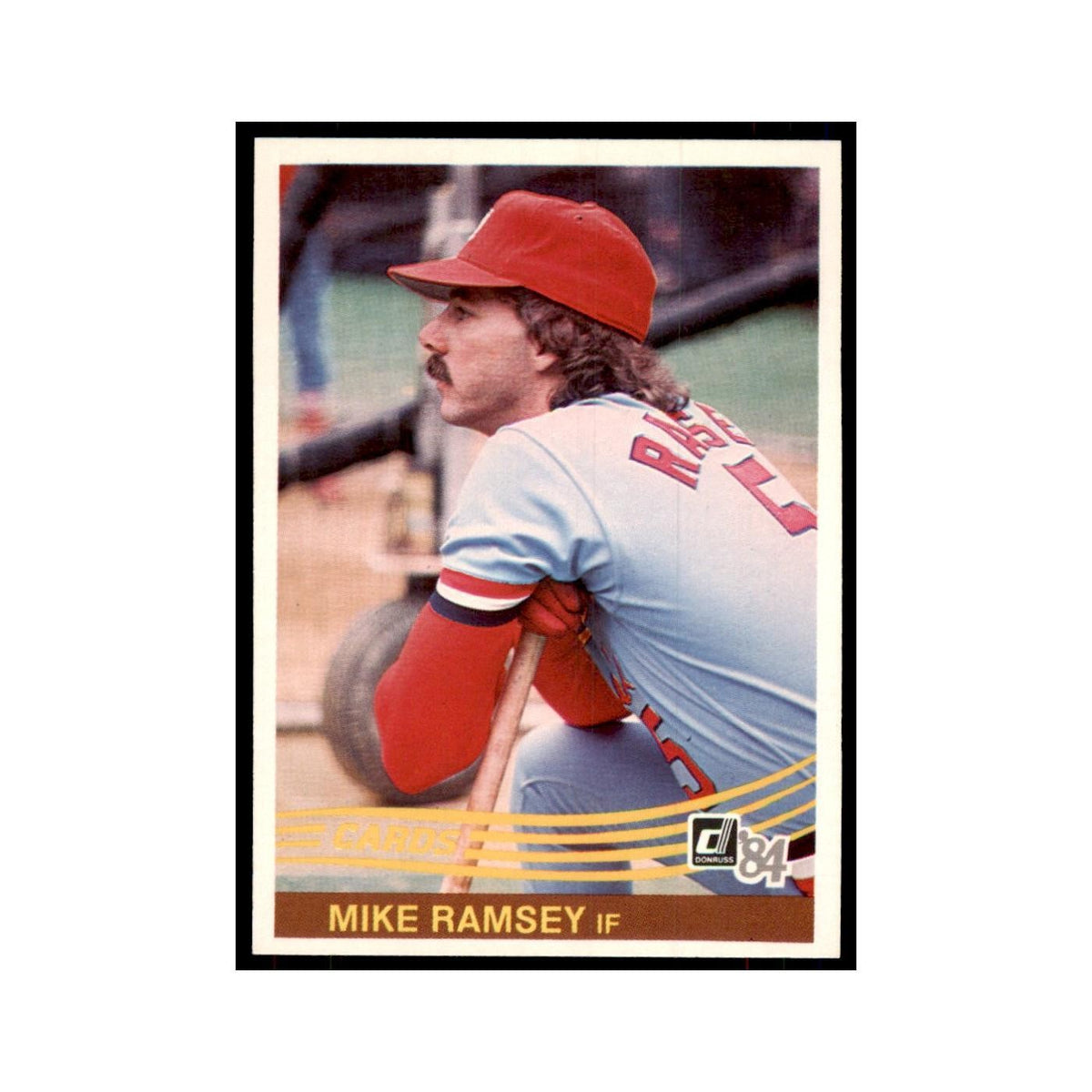 Mike Ramsey 1984 Donruss #382 St. Louis Cardinals Baseball Card NM
