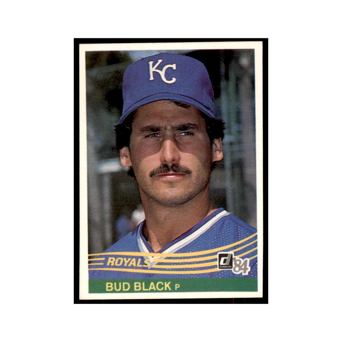 Bud Black 1984 Donruss #130 Kansas City Royals Baseball Card NM