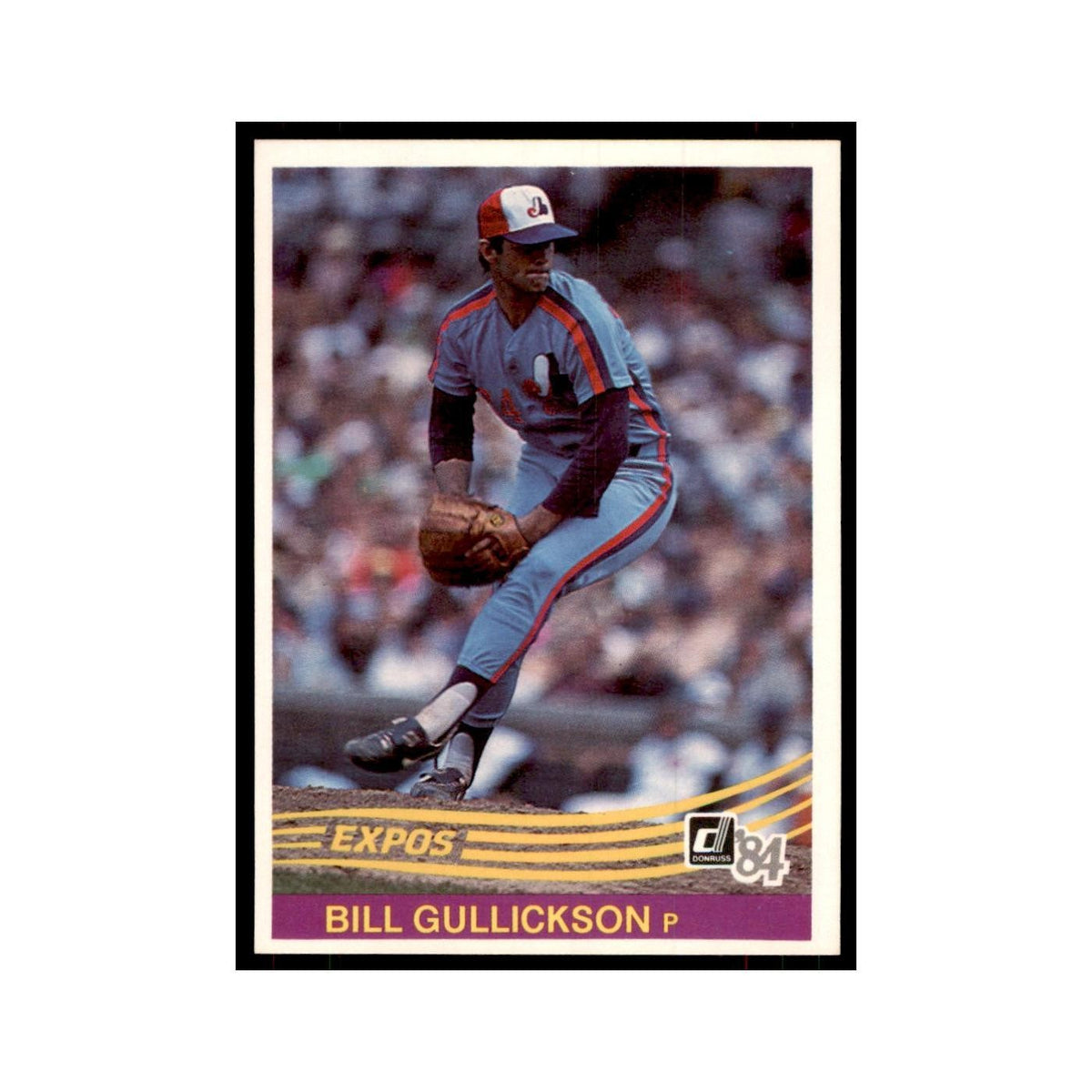 Bill Gullickson 1984 Donruss #401 Montreal Expos Baseball Card NM