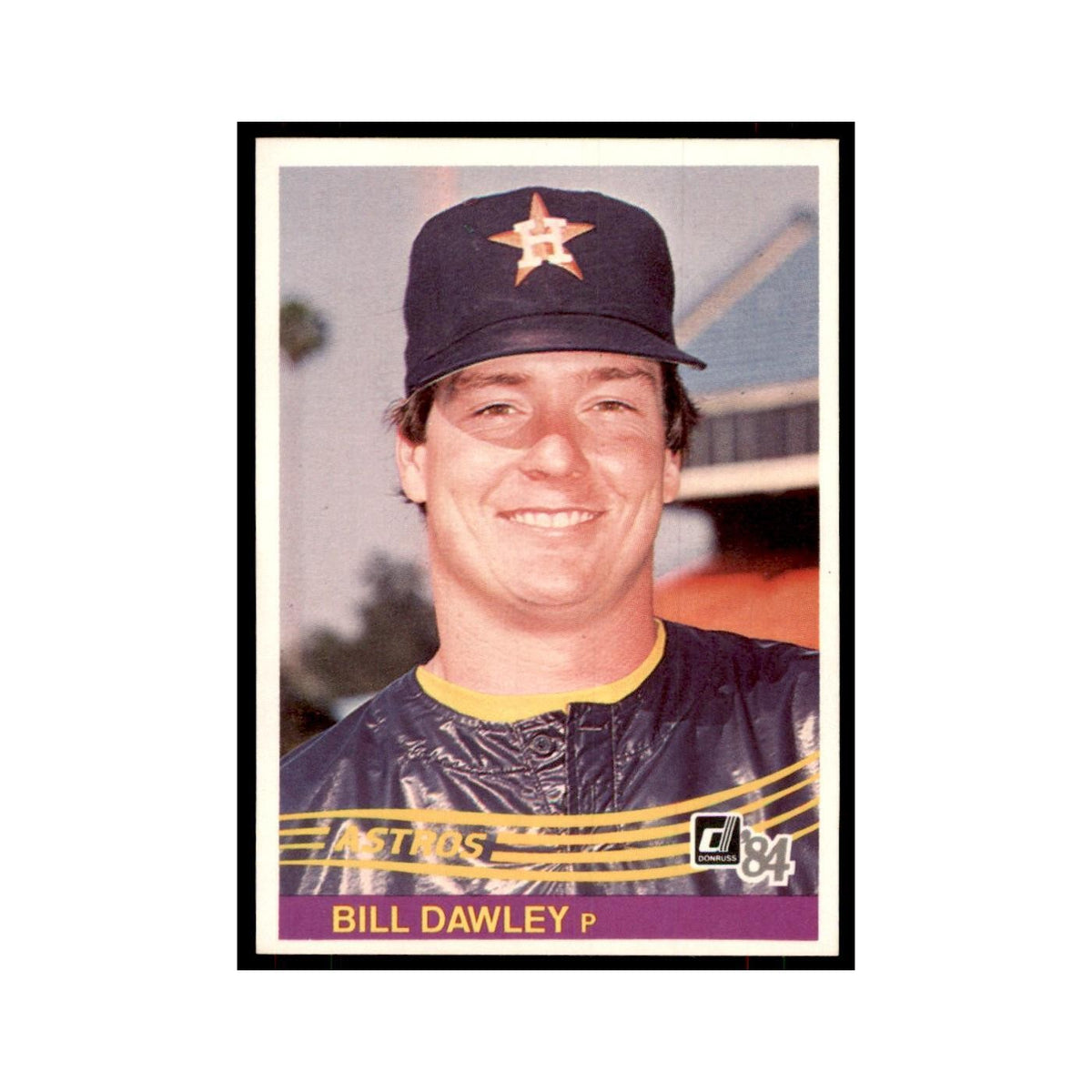 Bill Dawley Rookie 1984 Donruss #328 Houston Astros Baseball Card NM