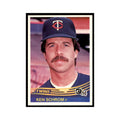 Ken Schrom 1984 Donruss #72 Minnesota Twins Baseball Card NM
