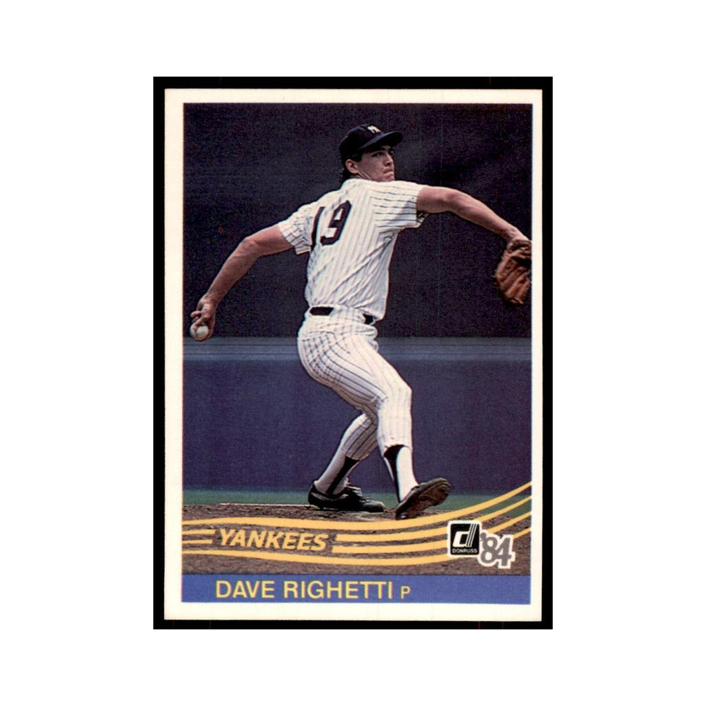 Dave Righetti 1984 Donruss #103 New York Yankees Baseball Card NM