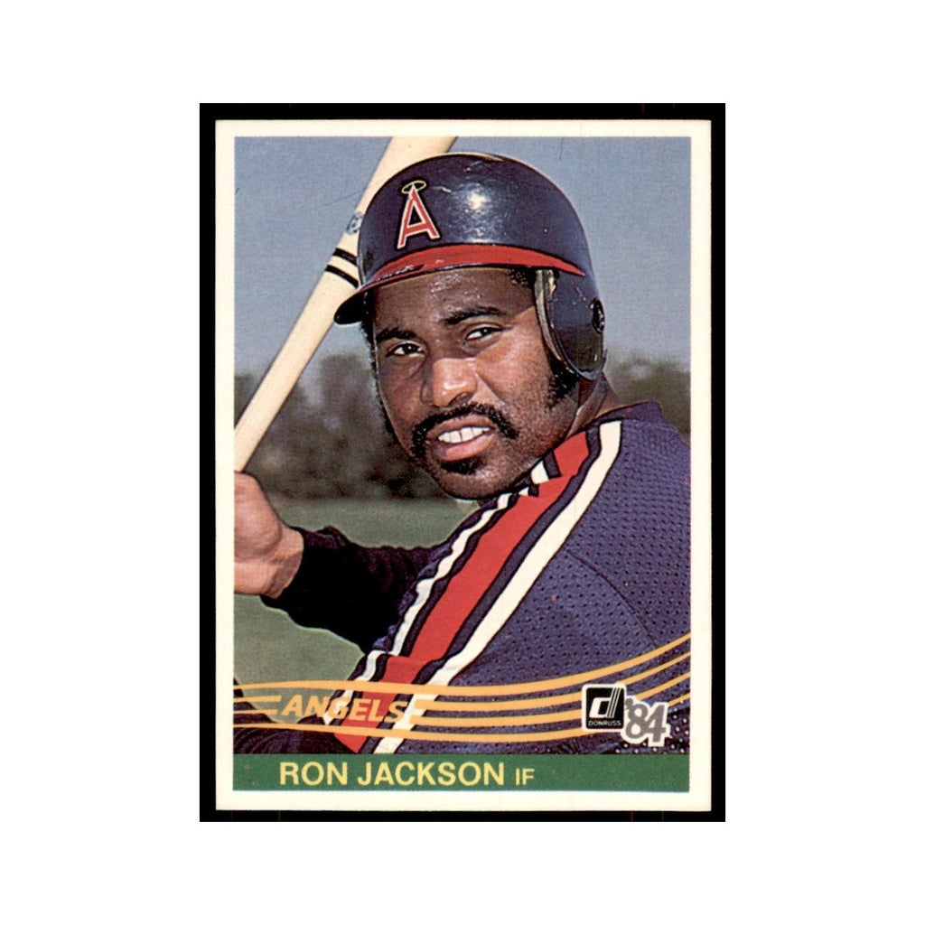 Ron Jackson 1984 Donruss #133 California Angels Baseball Card NM