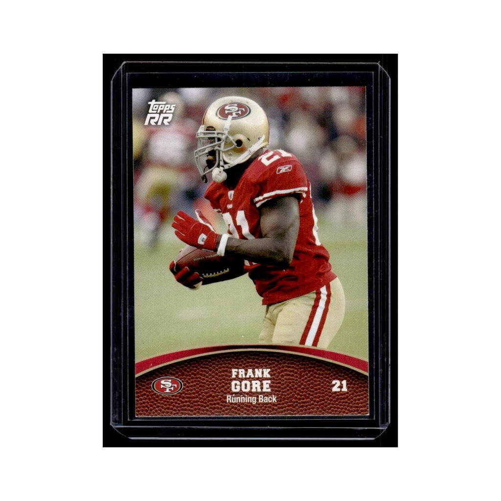 Frank Gore 2011 Topps Rising Rookies #4 San Francisco 49ers Football Card NM
