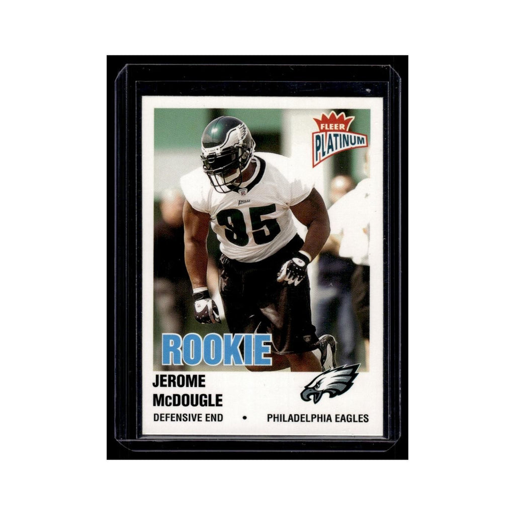Jerome McDougle Rookie 2003 Fleer Platinum #220 Philadelphia Eagles NM