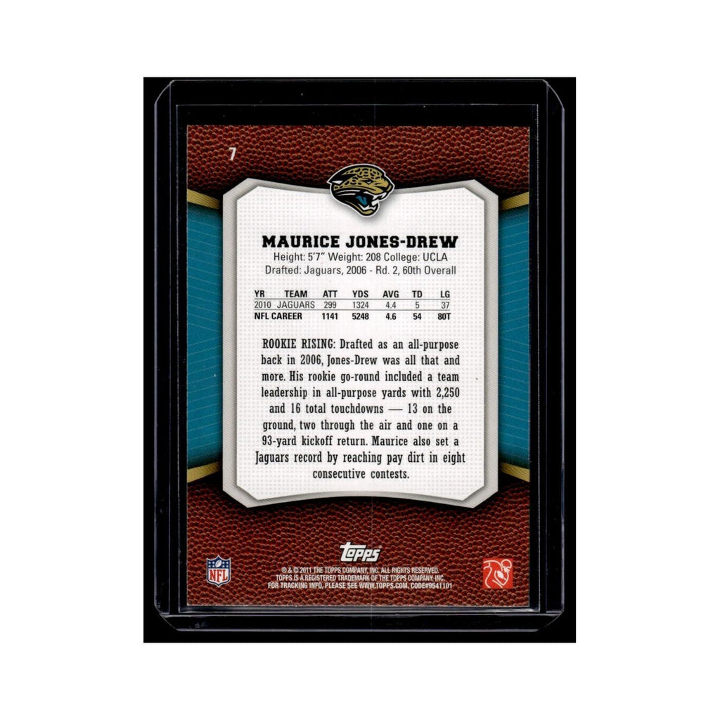 Maurice Jones-Drew 2011 Topps Rising Rookies #7 Jacksonville Jaguars NM