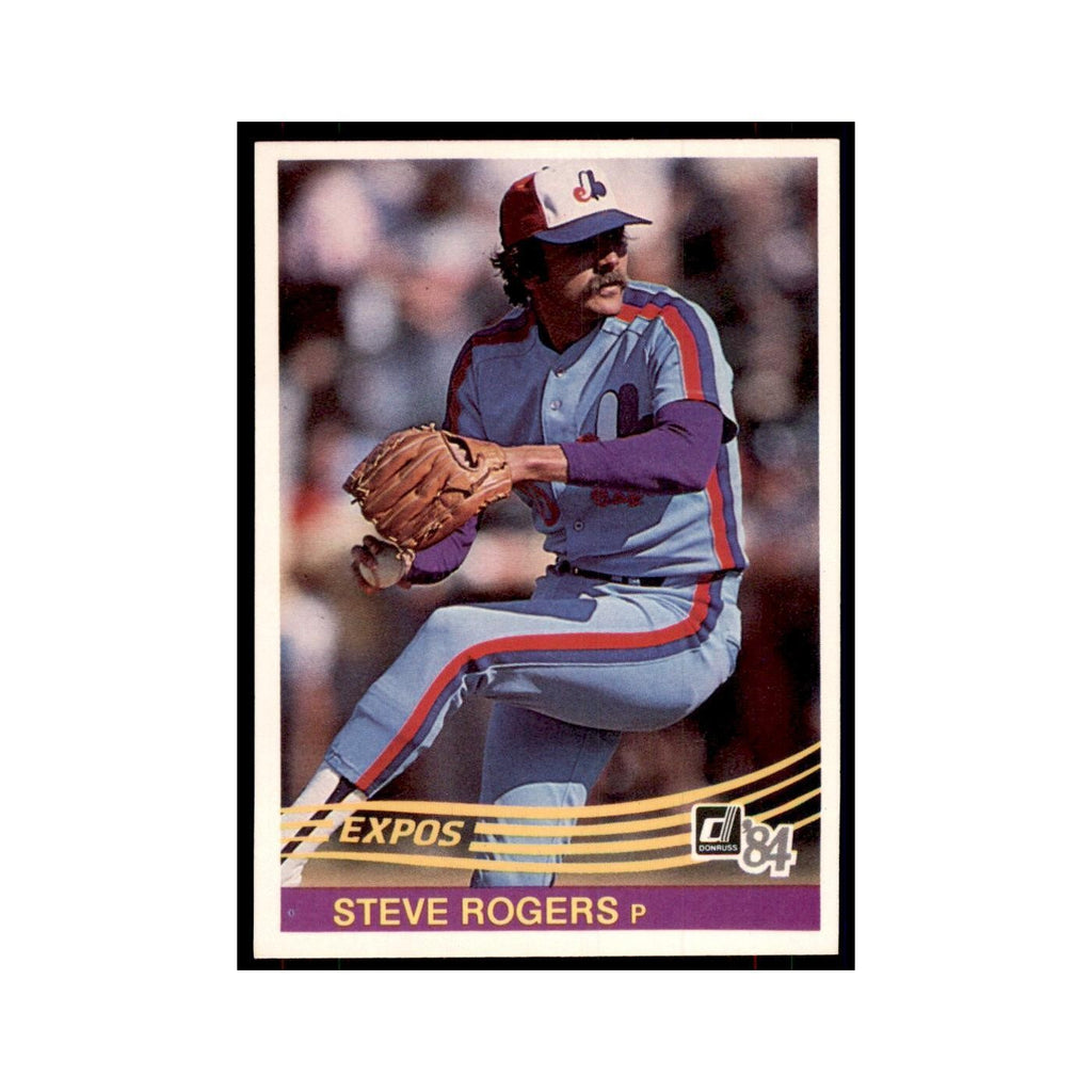 Steve Rogers 1984 Donruss #219 Montreal Expos Baseball Card NM