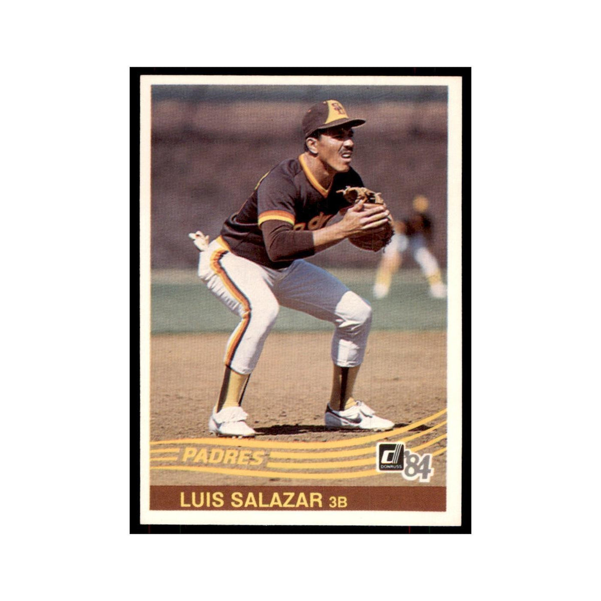 Luis Salazar 1984 Donruss #356 San Diego Padres Baseball Card NM