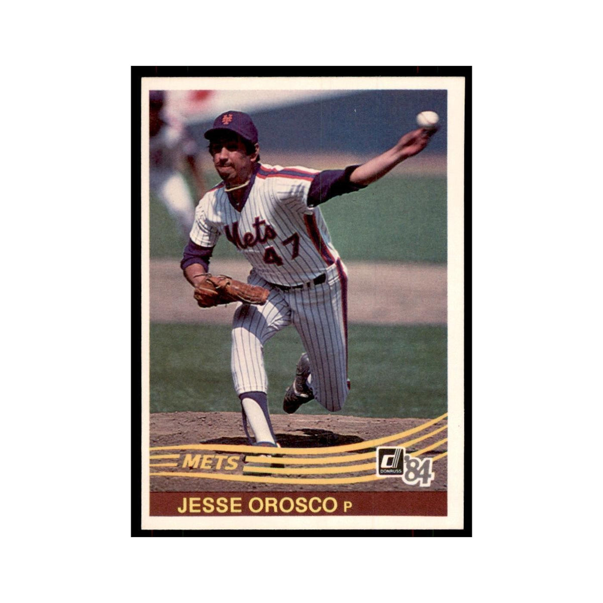 Jesse Orosco 1984 Donruss #197 New York Mets Baseball Card NM