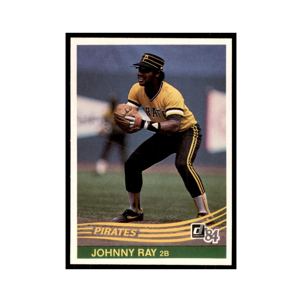 Johnny Ray 1984 Donruss #308 Pittsburgh Pirates Baseball Card NM